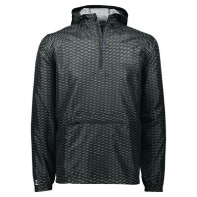 Men's Range Hooded Packable Quarter-Zip Jacket Thumbnail