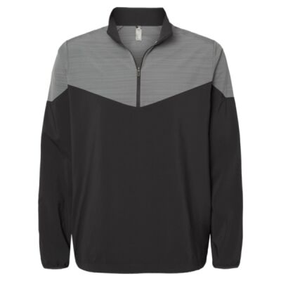 Heather Chevron Quarter-Zip Windshirt Thumbnail