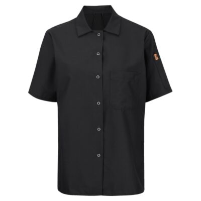 Women's Mimix™ Short Sleeve Cook Shirt with OilBlok Thumbnail