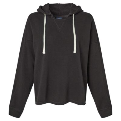 Women's Angel Fleece Crop Hooded Sweatshirt Thumbnail