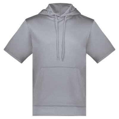 Unisex Fleece Short Sleeve Hooded Pullover Thumbnail