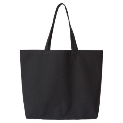 Jumbo Recycled Midweight Gusseted Canvas Tote Thumbnail