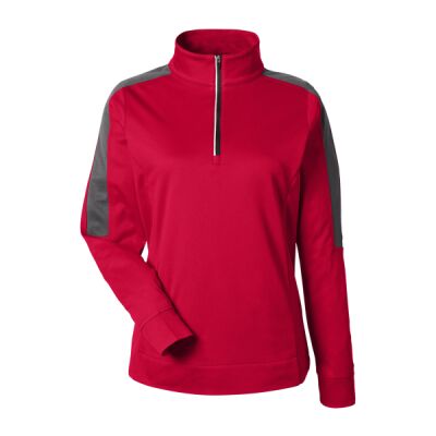 Women's Market Snag Protect Mesh Colorblock Quarter-Zip Pullover Thumbnail