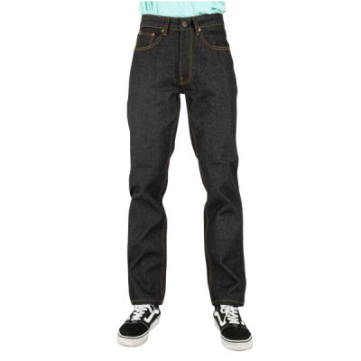 Unisex Raw Denim Straight-Leg Jean Pants Thumbnail