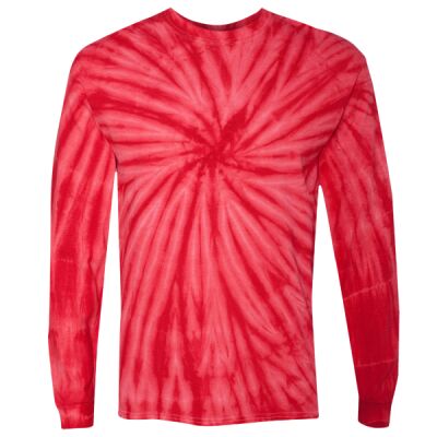 Cyclone Pinwheel Tie-Dyed Long Sleeve T-Shirt Thumbnail