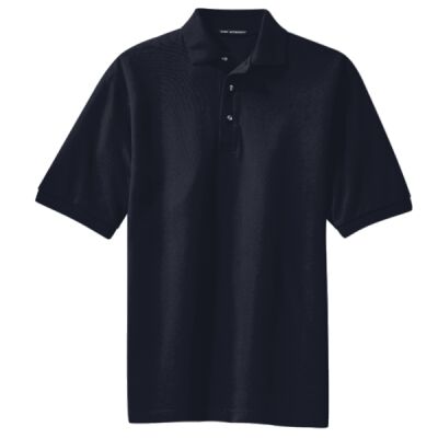 Tall Heavyweight Cotton Pique Polo Thumbnail