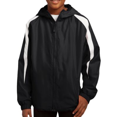 Youth Fleece Lined Colorblock Jacket Thumbnail