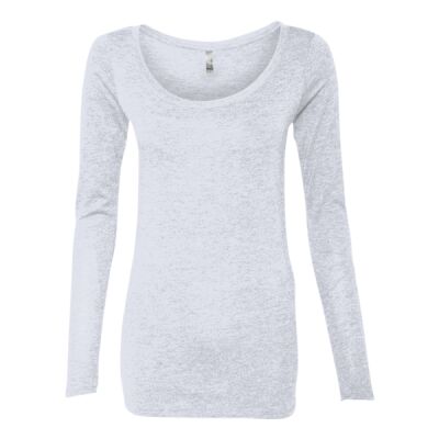 Women’s Triblend Scoop Neck Long Sleeve T-Shirt Thumbnail