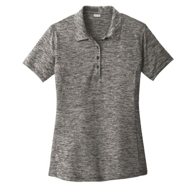 Women's PosiCharge ® Electric Heather Polo Thumbnail