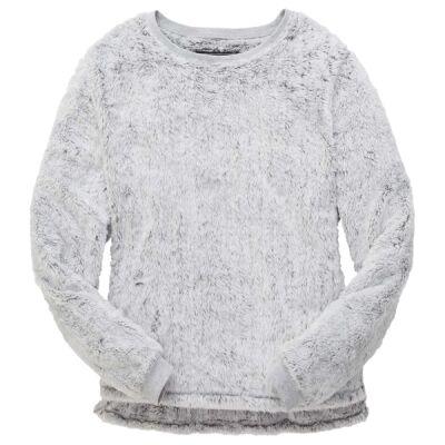 Women's Fuzzy Crewneck Fleece Thumbnail