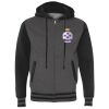 Unisex Heavyweight Varsity Full-Zip Hooded Sweatshirt Thumbnail