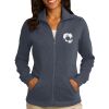 Women's Slub Fleece Full Zip Jacket Thumbnail