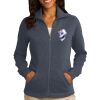 Women's Slub Fleece Full Zip Jacket Thumbnail