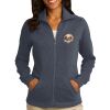 Women's Slub Fleece Full Zip Jacket Thumbnail