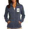 Women's Slub Fleece Full Zip Jacket Thumbnail
