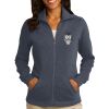 Women's Slub Fleece Full Zip Jacket Thumbnail